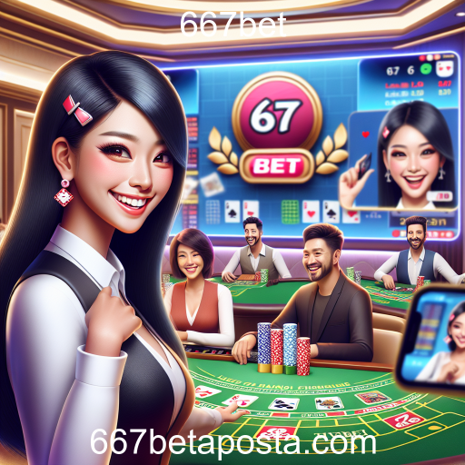 Experimente a Emoção do Cassino Ao Vivo no 667bet